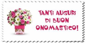 auguri onomastico