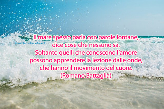 frasi sul mare