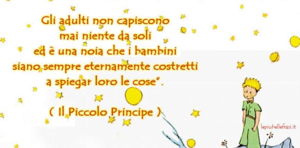 Il Piccolo Principe - Le Frasi più belle e significative del libro