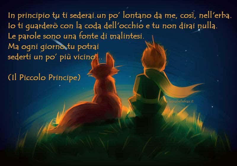 frasi piccolo principe