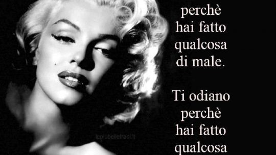 frasi marilyn monroe