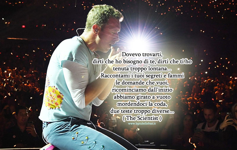 coldplay frasi