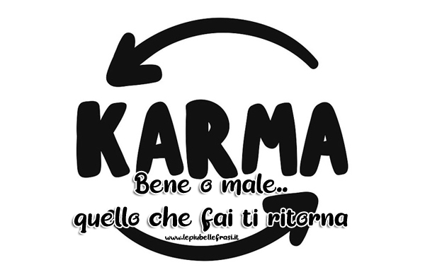 frasi sul karma