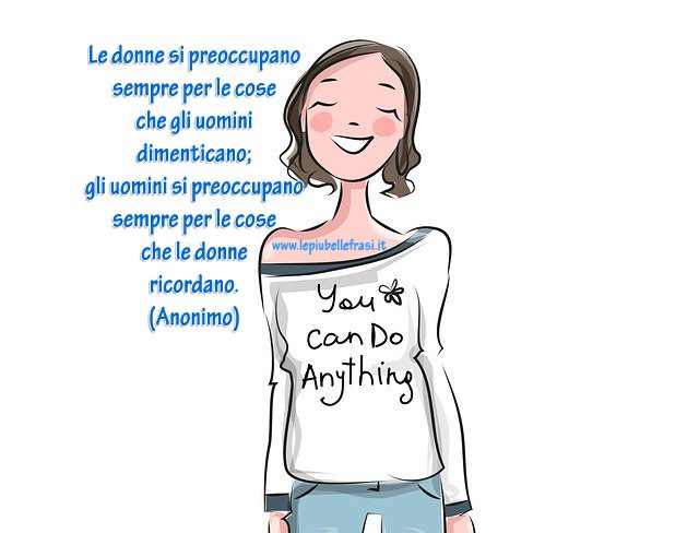 donne frasi