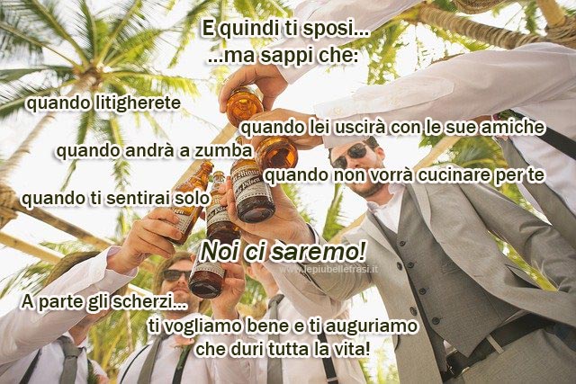 frasi matrimonio divertenti