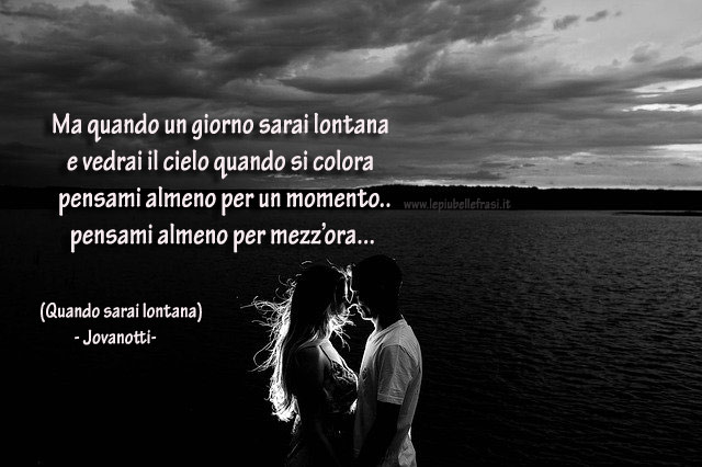 frasi jovanotti amore