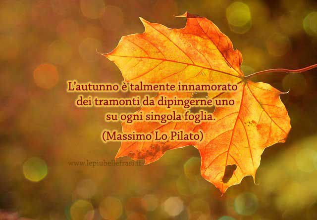 pensieri sull'autunno