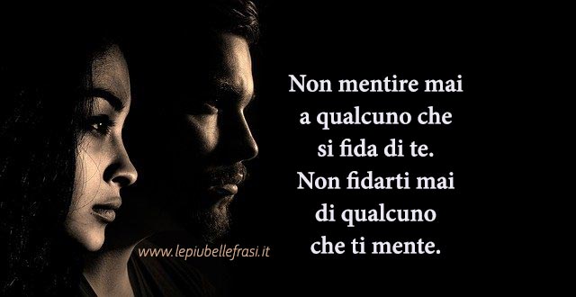 frasi sulle menzogne