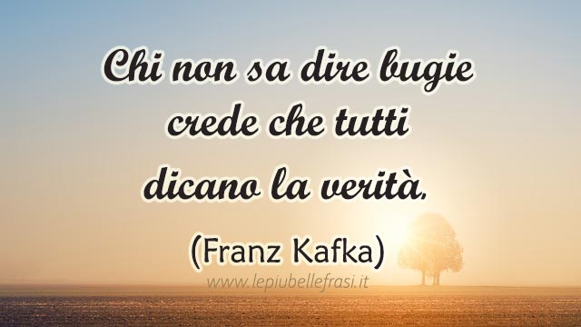 frasi sulle bugie