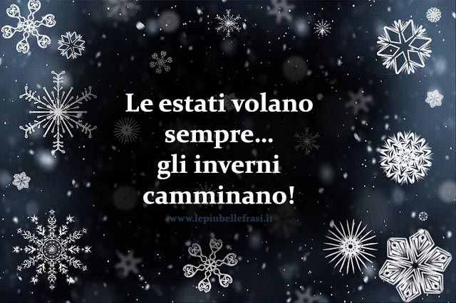 frasi sull inverno