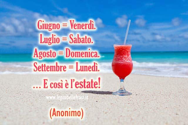 frasi sull estate 