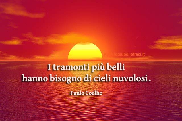 frasi sul tramonto