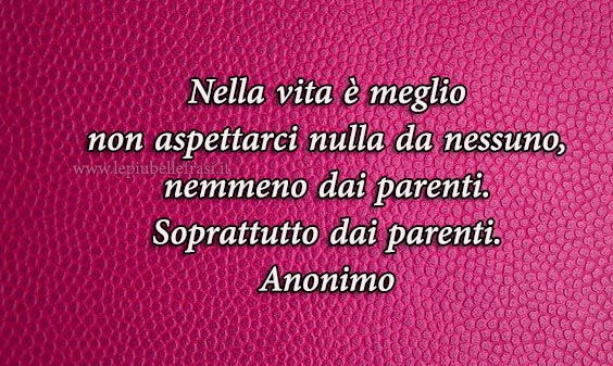 Frasi sull'invidia dei parenti 