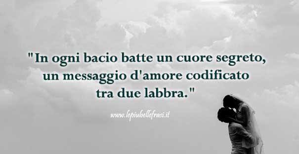 bacio frase