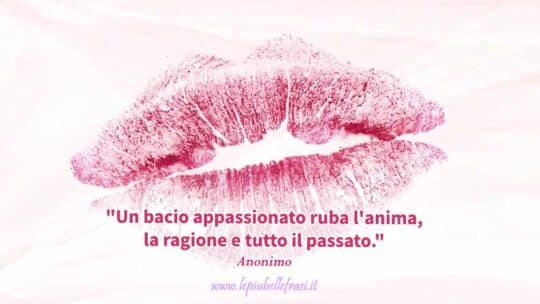 frase sul bacio