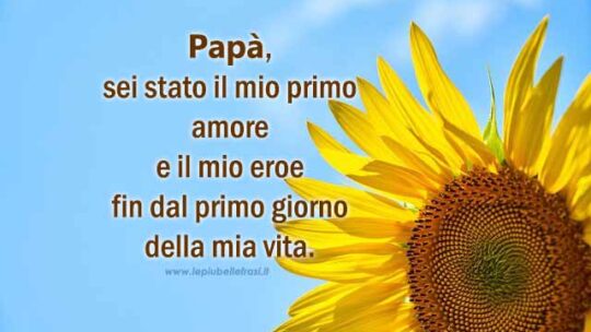 figlia frasi sul papà