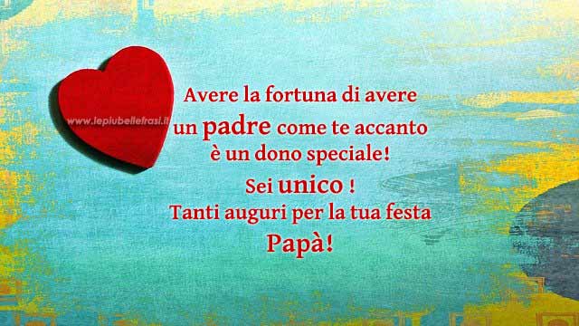 frasi da dedicare al papà