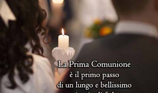 Frasi auguri prima comunione