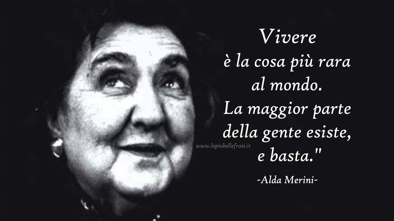 Frasi sulla vita difficile Alda Merini