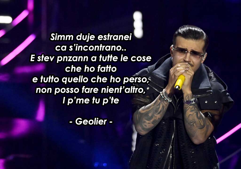 geolier sanremo