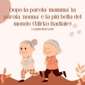 frase sulla nonna